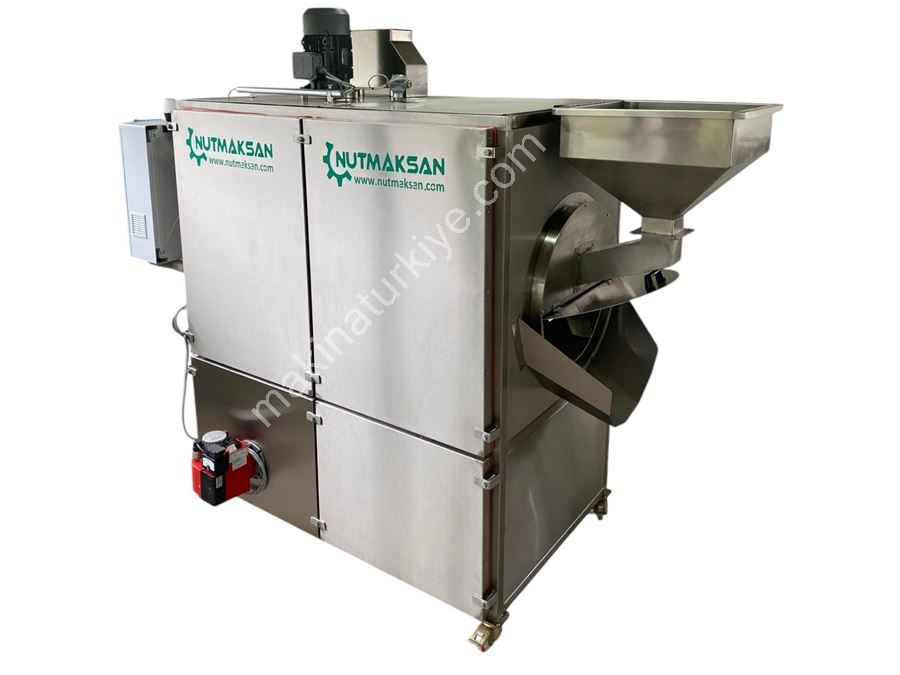 Four à rôtir des fruits secs rotatif 40-120 Kg/heure