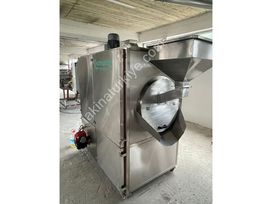 Four à rôtir des fruits secs rotatif 40-120 Kg/heure