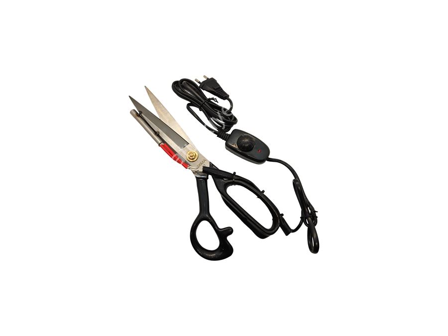 Rezistanslı Sıcak Kumaş Etiket Kurdele Terzi Kesim Makası 11 İnç / 27.5 Cm