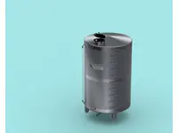 3 Tonluk Paslanmaz Çelik Silindirik Argon Kaynak Su Deposu