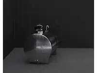 4 Tonluk Paslanmaz Çelik Silindirik Argon Kaynak Su Deposu