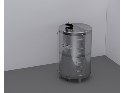 5 Tonluk Paslanmaz Çelik Silindirik Argon Kaynak Su Deposu - 8