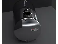 5 Tonluk Paslanmaz Çelik Silindirik Argon Kaynak Su Deposu