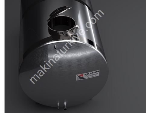 9-Tonnen Edelstahlzylindrischer Wassertank