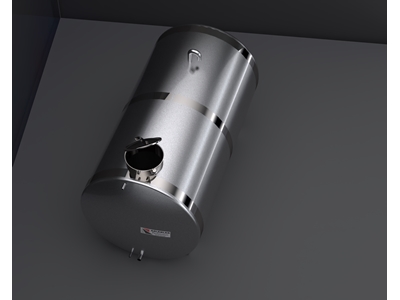 9 Tonluk Paslanmaz Çelik Silindirik Argon Kaynak Su Deposu - 5