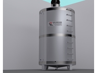 10 Tonluk Paslanmaz Çelik Silindirik Argon Kaynak Su Deposu