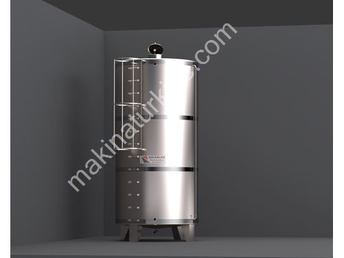 25 Ton Edelstahlzylindrischer Wassertank