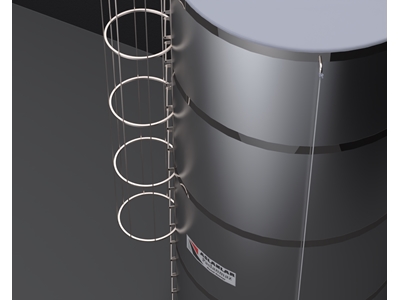 40 Ton Paslanmaz Çelik Silindirik Argon Kaynak Su Deposu - 5