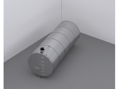 50 Tonluk Paslanmaz Çelik Silindirik Argon Kaynak Su Deposu - 8