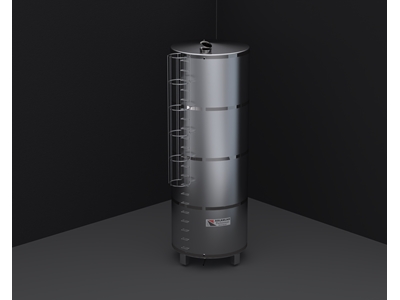 50 Tonluk Paslanmaz Çelik Silindirik Argon Kaynak Su Deposu - 5