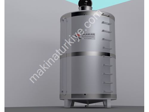 500 Liter Edelstahlzylindrischer Wassertank