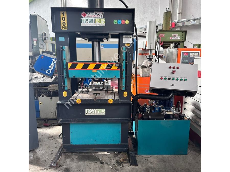 Presse à plâtre hydraulique HİPSAN de 100 tonnes