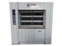 80 Bread Capacity Turbo Pipe Black Oven