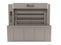 12 m² Pişirme Alanına Sahip Turbo Borulu Kara Fırın