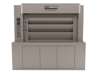 Backofen mit Turbo-Rohr für 140 Kapazität