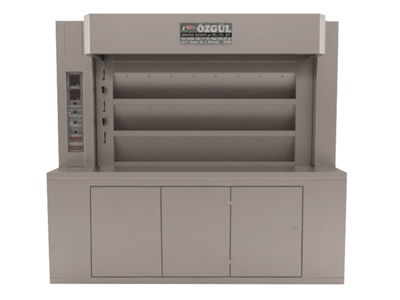 Печь для хлеба с турбированным трубчатым нагревателем на 140 порций - 0