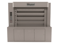 18 m² Pişirme Alanına Sahip Turbo Borulu Kara Fırın