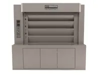 18 m² Pişirme Alanına Sahip Turbo Borulu Kara Fırın