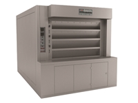 15 m² Pişirme Alanına Sahip Turbo Borulu Kara Fırın