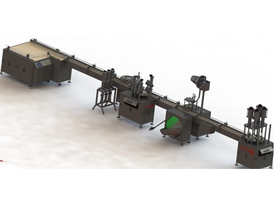 Machine de remplissage d'aérosols entièrement automatique - 3