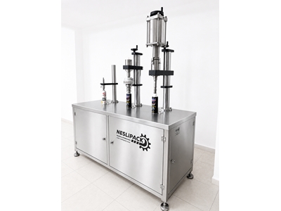 Manual 3-Piece Set Aerosol Filling Machines - 3