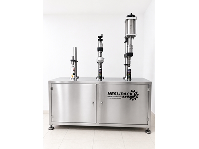 Manual 3-Piece Set Aerosol Filling Machines - 1