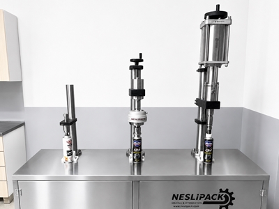 Manual 3-Piece Set Aerosol Filling Machines - 6