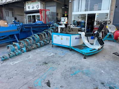 Spiro Kalıplı Yuvarlak Saç Kanal Makinası - 0