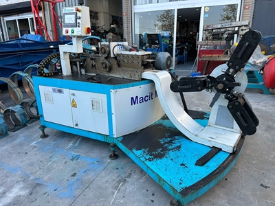 Spiro Kalıplı Yuvarlak Saç Kanal Makinası - 11