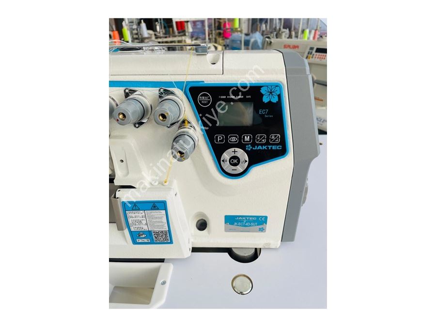 Jaktec Jk-Ec7-4D Sut 4 İplik Otomatik Overlok Makinesi