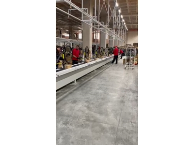 Konveyörlü Bisiklet Montaj Hattı - 1