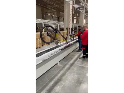 Konveyörlü Bisiklet Montaj Hattı