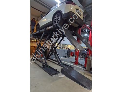 5 Ton Kapasiteli (Elektrohidrolik) Araç Asansör Lifti