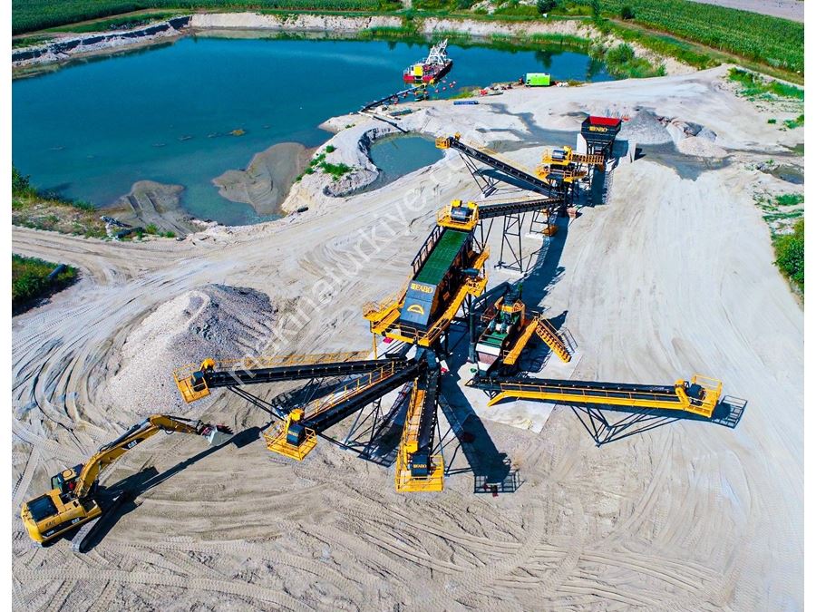 Fixed Crushing and Screening Plant for Sale by Fabo 180-300 Tons/Hour Second Hand