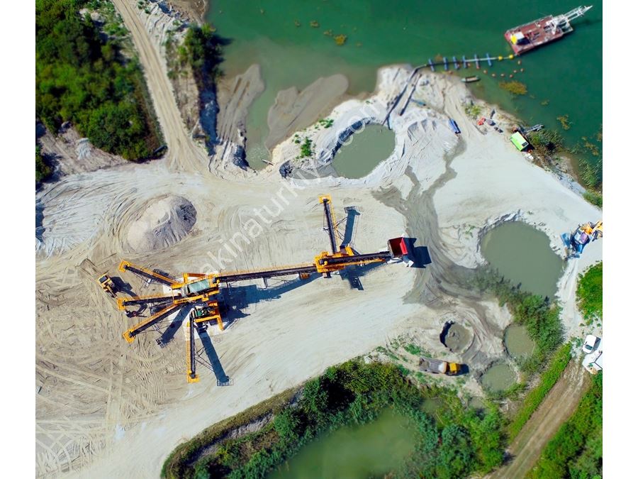 Fixed Crushing and Screening Plant for Sale by Fabo 180-300 Tons/Hour Second Hand