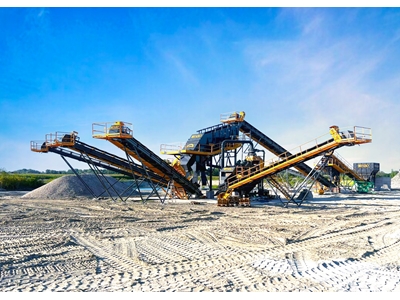 Fixed Crushing and Screening Plant for Sale by Fabo 180-300 Tons/Hour Second Hand - 4