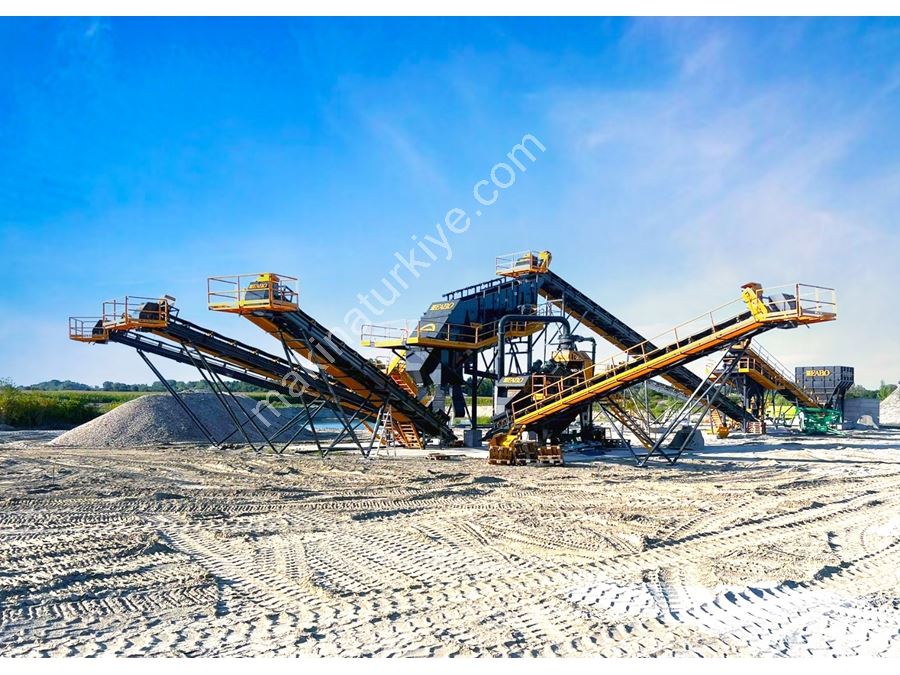 Fixed Crushing and Screening Plant for Sale by Fabo 180-300 Tons/Hour Second Hand