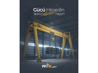 Yük Kaldırma Ve Taşıma Sistemli Tavan Vinci - 1