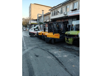 2011 Model 4.7m Yüksek Kaldırmalı Dizel Forklift - 5