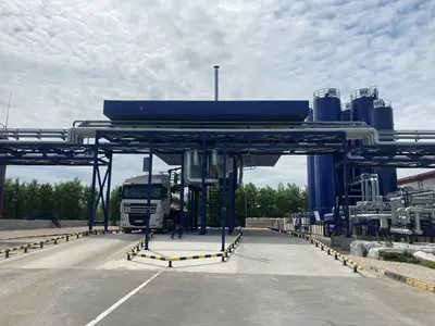 Otomatik Kamyon Boşaltma Ünitesi