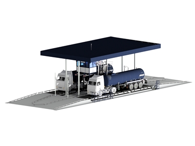 Automatic Truck Loading and Unloading Systems Station - 2
