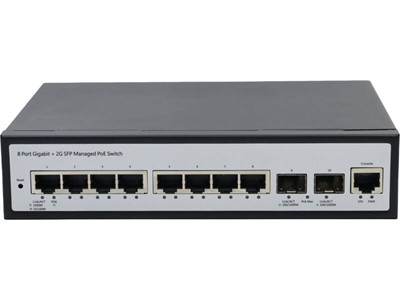 Longline Poe Network Switch Managed Layer2 Gigabit Access Ethernet Switch Lng5700-8Tp2s - 0