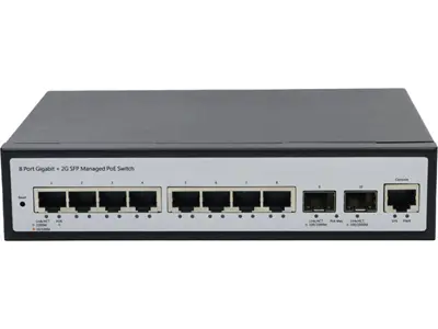 Longline Poe Network Switch Managed Layer2 Gigabit Access Ethernet Switch Lng5700-8Tp2s