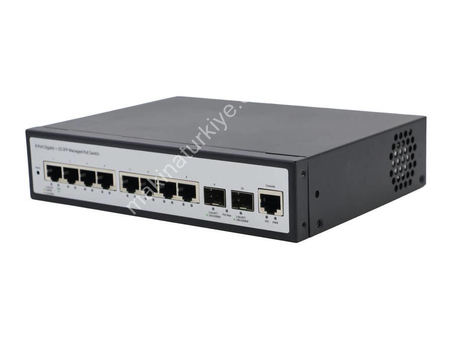 Longline Poe Network Switch Managed Layer2 Gigabit Access Ethernet Switch Lng5700-8Tp2s