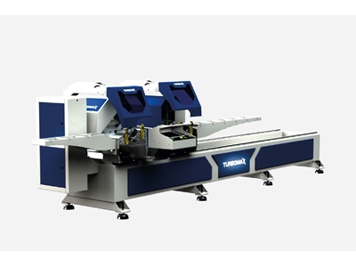 Machine de découpe d'angle PVC à double tête - 0