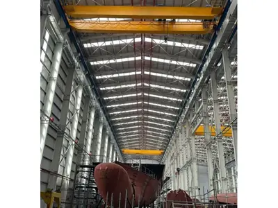 Yüksek Kapasiteli Gezer Köprülü Vinç