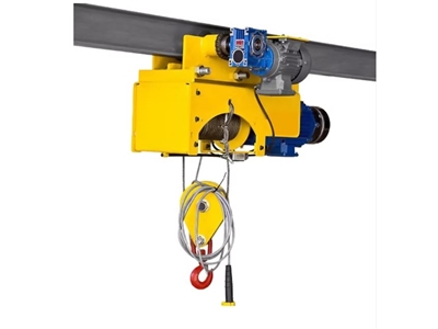 Monorail Crane Moving on Single Rail - 0