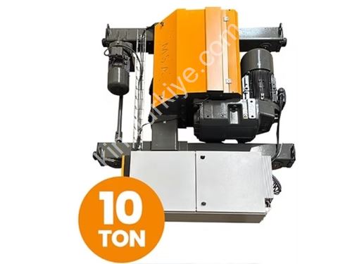 10 Ton Capacity Wheeled Overhead Crane