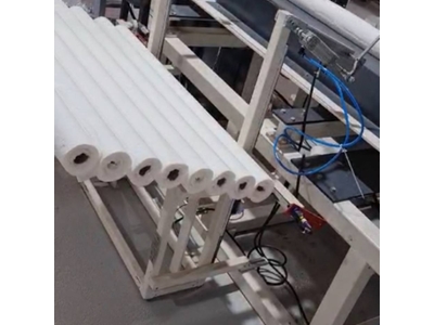 Toiletten- und Handtuchpapier (Bandsäge) Log Saw Schneidemaschine - 0