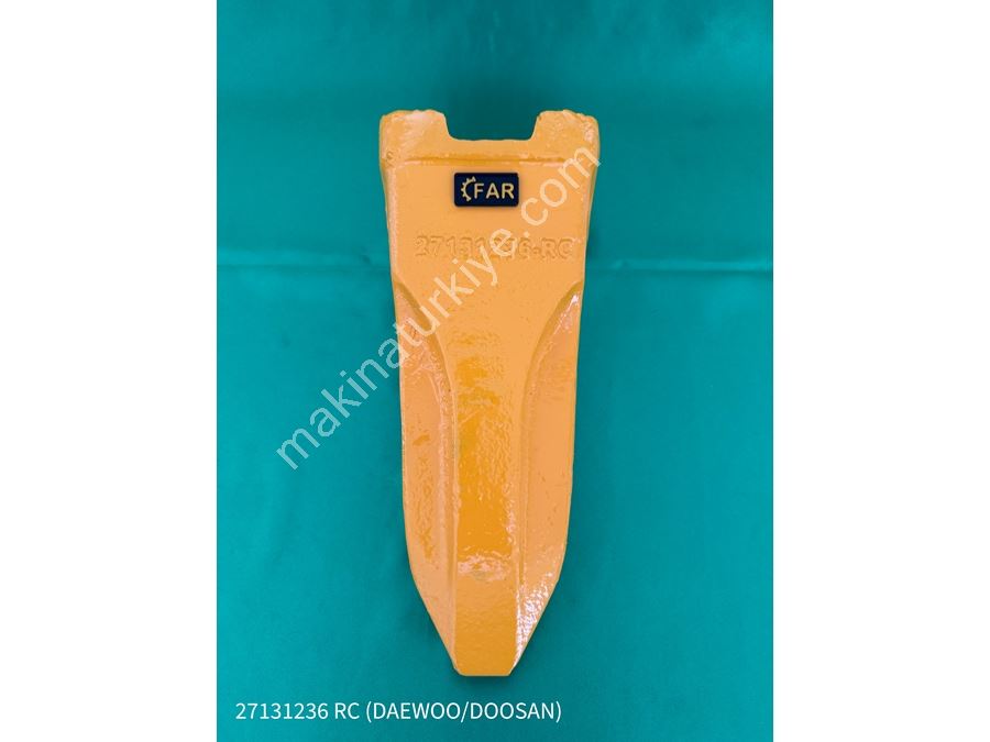 Daewoo-Doosan Compatible Bucket Tooth - Rock Chisel (Rc) Rock Type Heavy Duty Excavator Blade